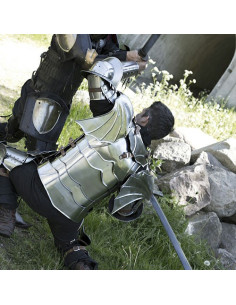 Articulated arms gothic medieval armor