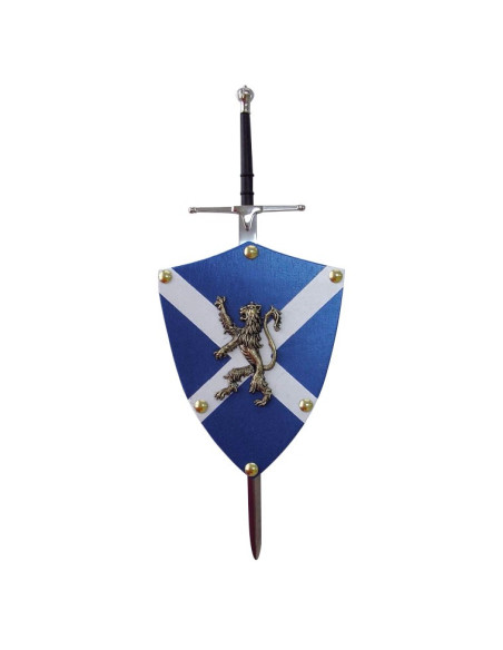 Rampant Lion mini-shield (11x14.5 cms.) Rampant Lion mini-shield (11x14.5 cms.)