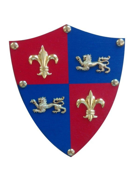 Mini-shield Black Prince with mini-sword Mini-shield Black Prince with mini-sword