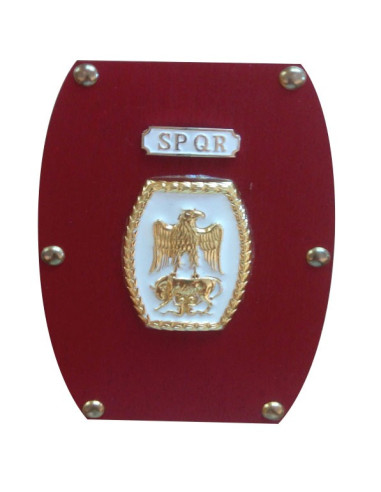 Roman mini-shield (11x14.5 cms.)