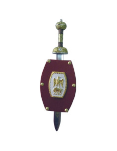 Roman mini-shield (11x14.5 cms.)