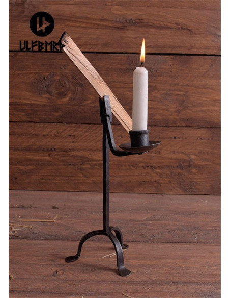 traditional medieval candlestick