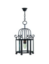 Forge chain lantern, 1 light
