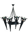 Forge lamp 4 torches (86x80 cms.)