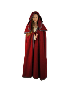 Large women's cape with hood 2
