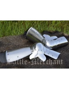 Protection legs for medieval armor