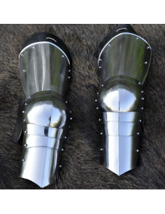Protection legs for medieval armor