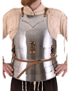 Milanese breastplate and backrest, 15th century