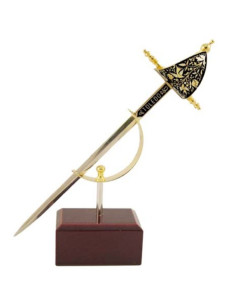 Key Damasquinado Star of David