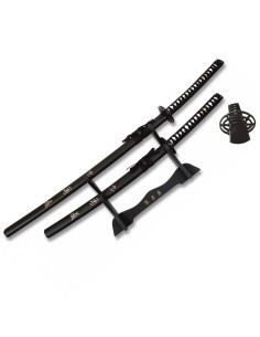 Katana decorativa Ninja con soporte