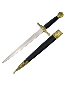 Medieval dagger with scabbard