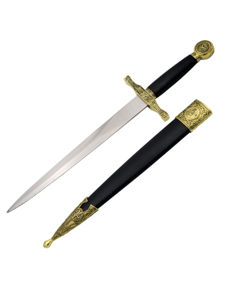 Medieval dagger with scabbard Medieval dagger with scabbard