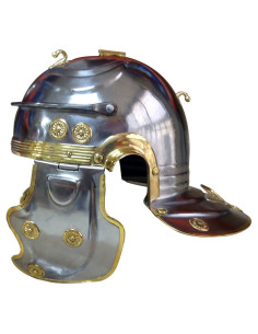 18GA Medieval Roman Imperial soldier helmet Roman Gallic/Centurion Helmet RR61 