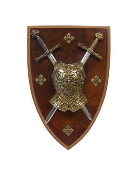 Panoply cuirass with swords