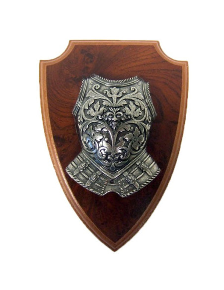 Armor Set with Breastplate and 2 Swords