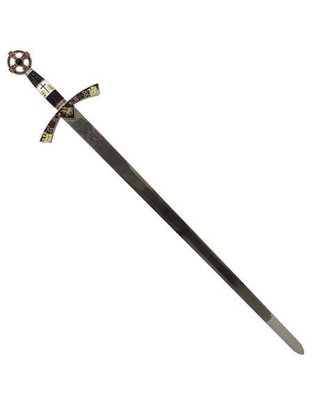 Decorated Templar sword