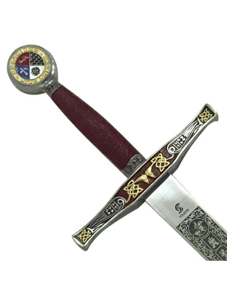 decorated Excalibur sword
