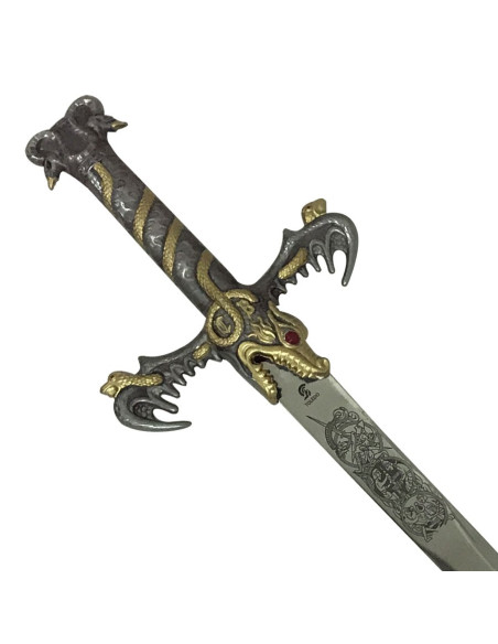 Decorated Barbarian Sword