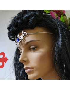 Tiara with crystal pearls 2