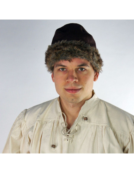 Viking hat Ulf leather