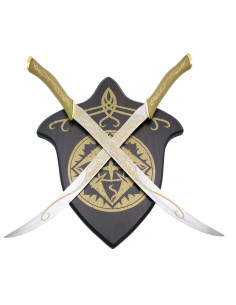 Elf knife with sheath and support