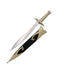 Elf knife with sheath and support