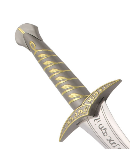 Elf knife with sheath and support