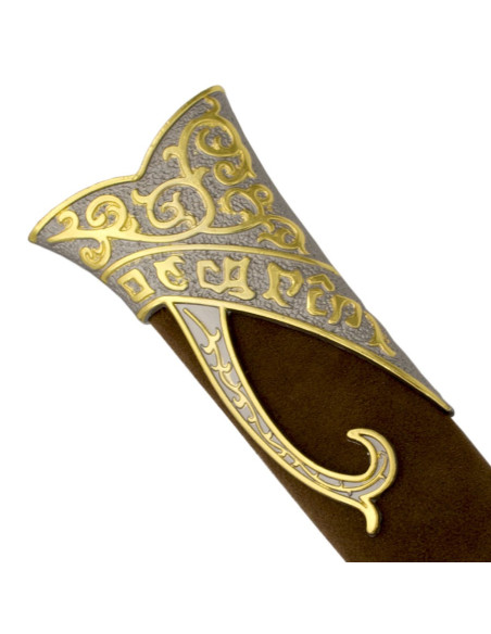 Elf knife with sheath and support