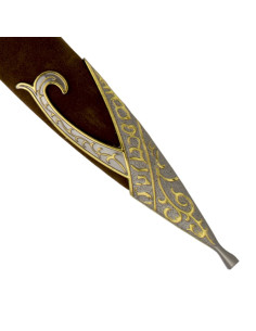 Elf knife with sheath and support