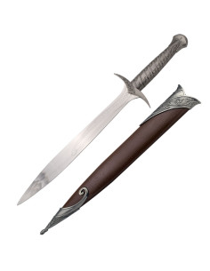 Elf knife with sheath and support