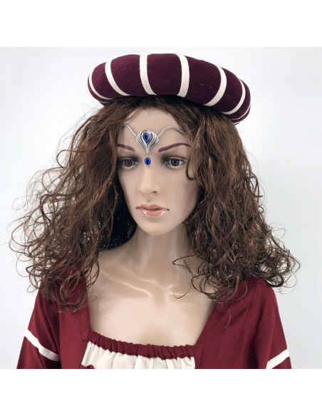 Tiara with crystal pearls