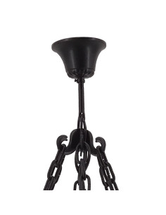 Lamp forge chains, 6 bulbs