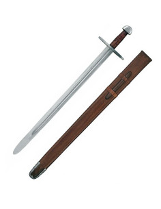 Norman sword for practices with scabbard