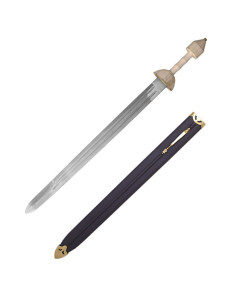 Spatha Romana with sheath, 4th century AD