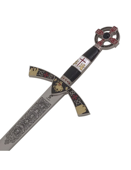 Decorated cadet Templar sword. 76 cm.