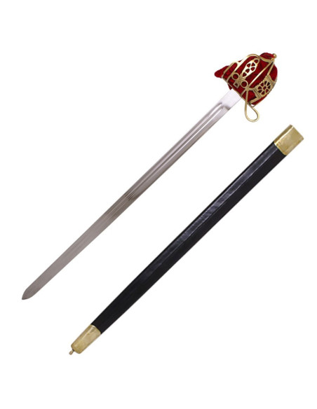 Scottish basket sword, year 1828