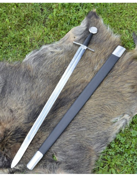 Norman sword with scabbard