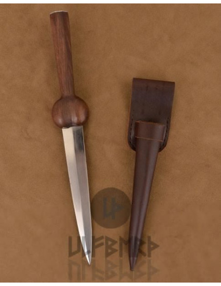 Testicular dagger with scabbard