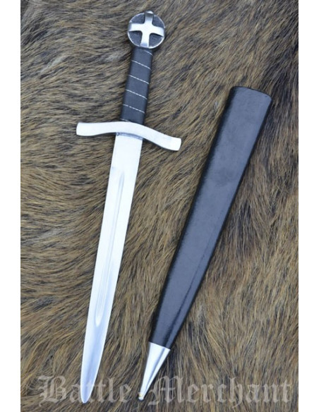 Crusader dagger with scabbard