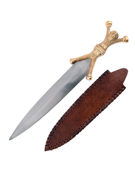 Celtic Dagger Antennae with scabbard