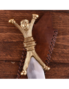 Celtic Dagger Antennae with scabbard 2