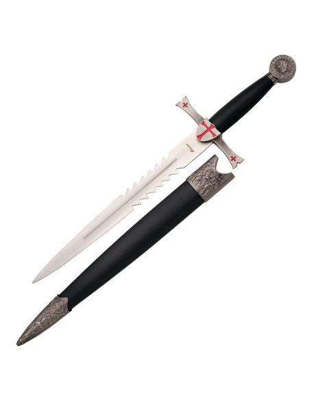 Flaming dagger Templar, gold Flaming dagger Templar, gold