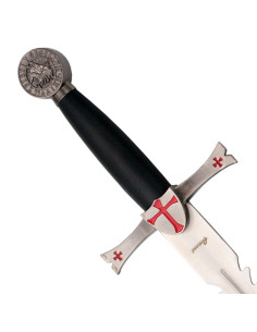 Flaming dagger Templar, gold 2