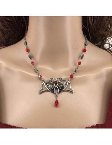 Pendant with crystal beads ⚔️ Medieval Shop