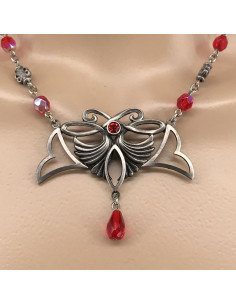 Pendant with crystal pearls 2