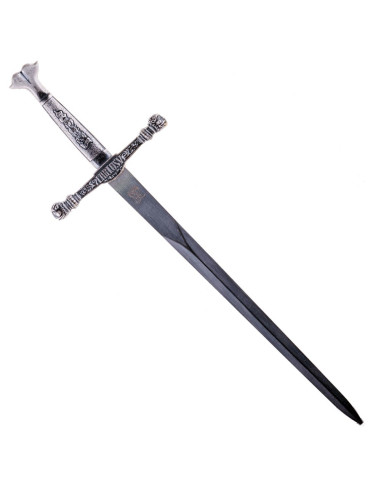 Carlos V letter opener, 26 cms.