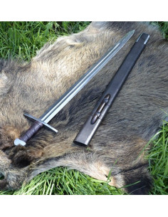 Norman sword with scabbard