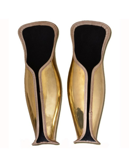 Spartan Brass Greaves