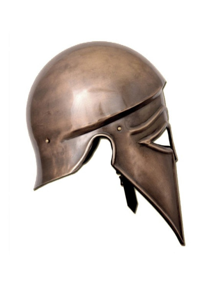 Italo-Corinthian helmet, antique finish