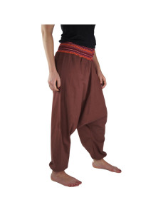 Jessie Wide Leg Pant, Marsala Red